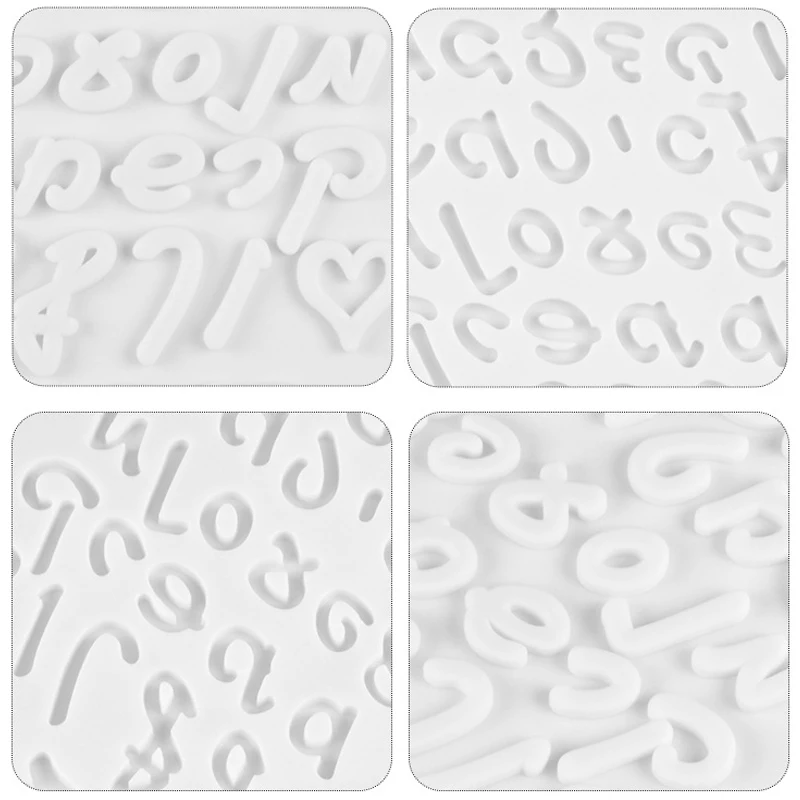 Силиконовая форма с ивритом для выпечки шоколадной помадки арабскими цифрами