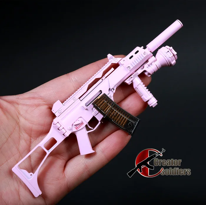 

1/6 солдат Comanche игрушки G36C женский солдат розовый подходит для SS плотины аксессуары штурмовой модель винтовки не может быть запущен
