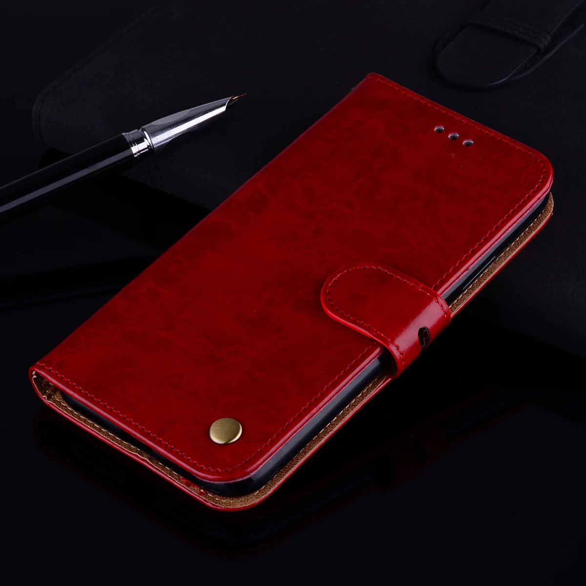 Роскошный кожаный чехол бумажник для iPhone 11 Pro Max Xs Xr X 8 7 6 6S Plus 6SPlus 8Plus откидной Чехол