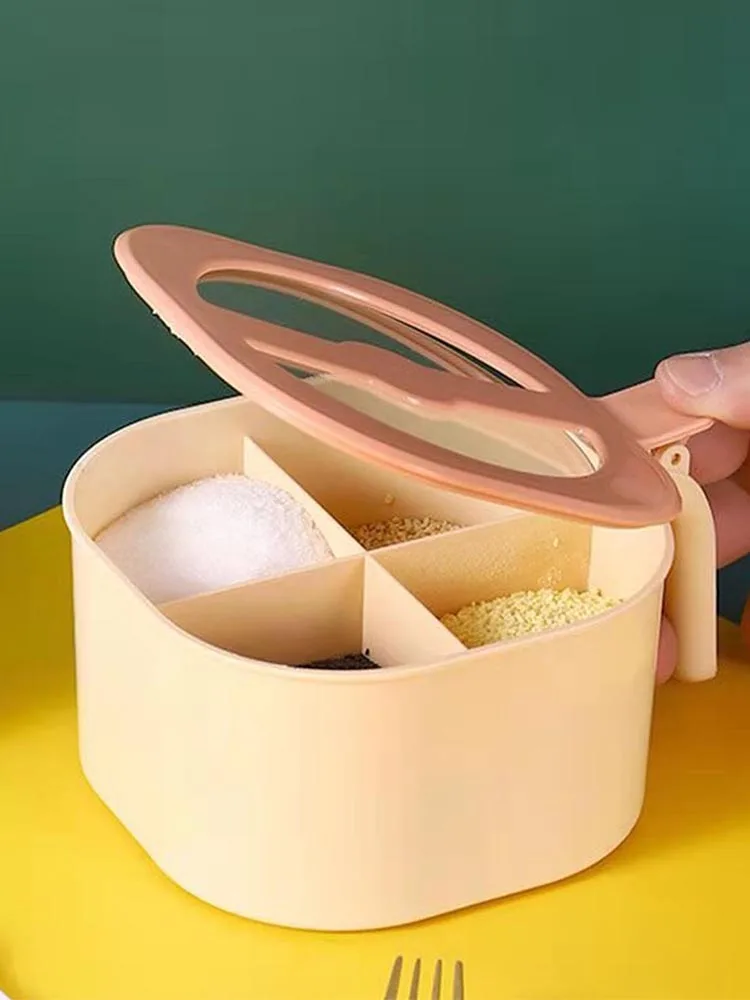 Соль и перец банка для специй с прозрачной крышкой контейнер приправы хранения