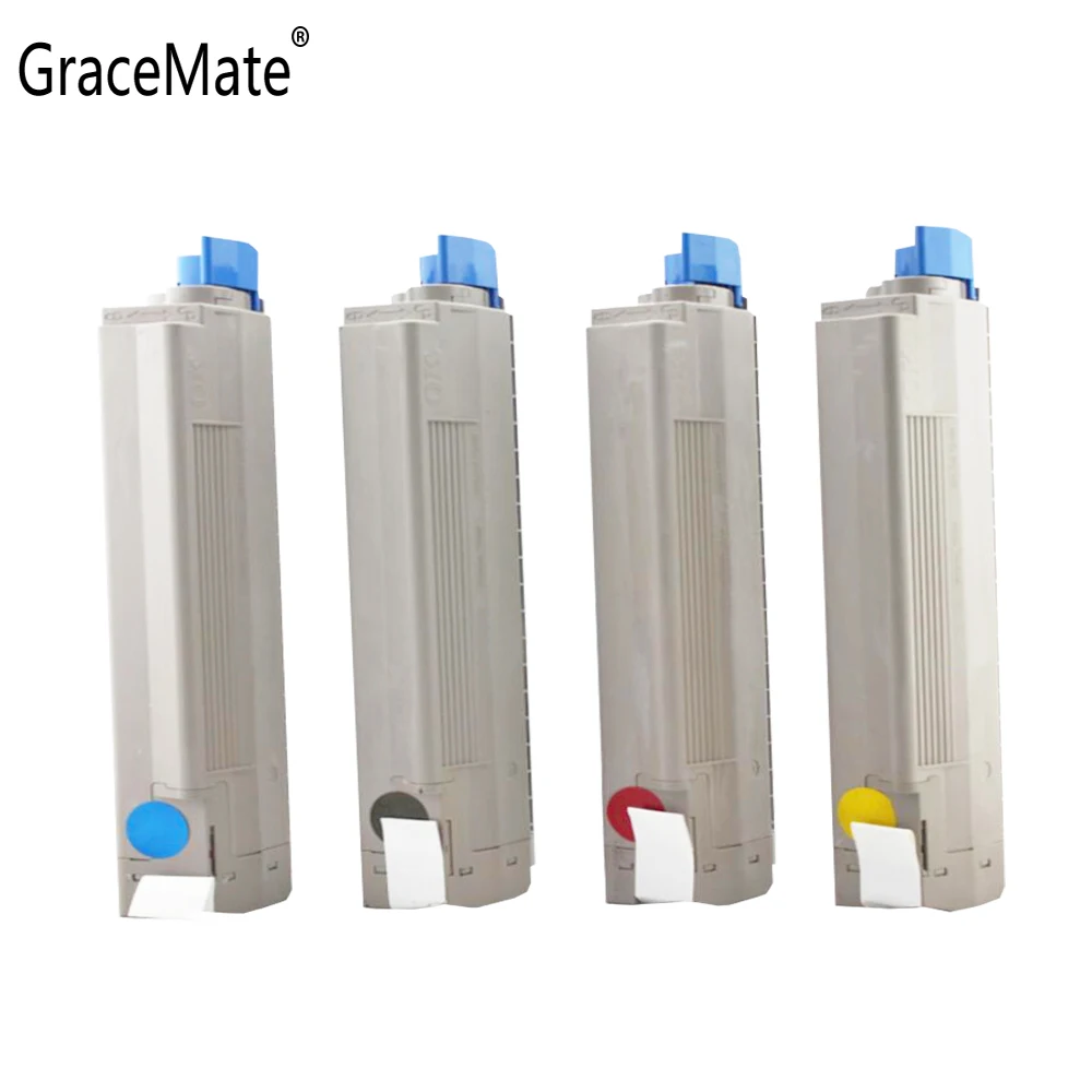 

GraceMate Toner Cartridge Compatible for OKI C831 C841 Printers Black and Color Toner Cartridges