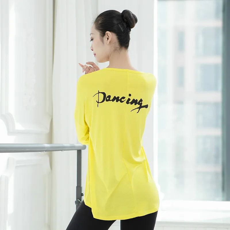 Танцевальная одежда для женщин и взрослых свободная упражнений с квадратными