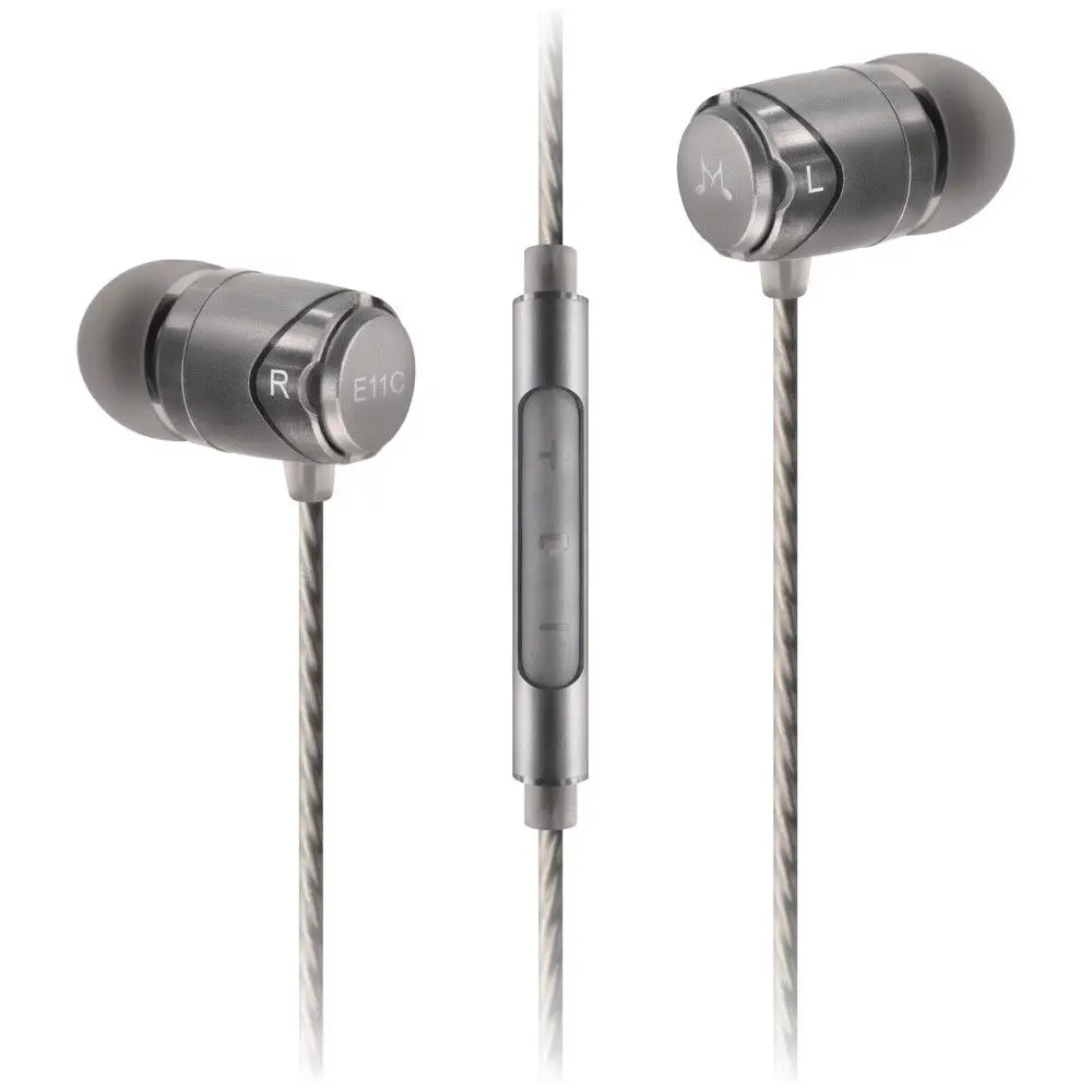 

Шумоизолирующие наушники-вкладыши SoundMAGIC E11C с микрофоном и универсальным пультом дистанционного управления для всех смартфонов