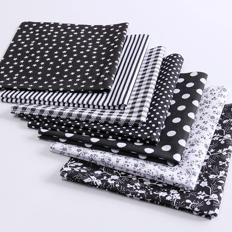 1 комплект хлопчатобумажной ткани набойки Вышивание стеганые для пэчворка