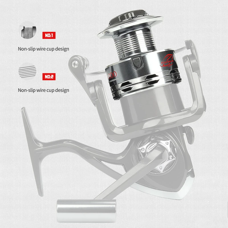 Металлическая катушка для спиннинга 13 + 1 шарикоподшипников | Спорт и развлечения