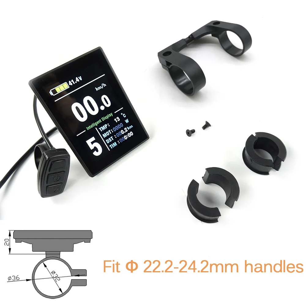 BOLLFIT KT Kunteng ЖК-дисплей 8S Новое поступление аксессуары для электрического велосипеда Дисплей Electrice велосипед ЖК-дисплей, фара для электровелосипеда в наборы для ухода за кожей