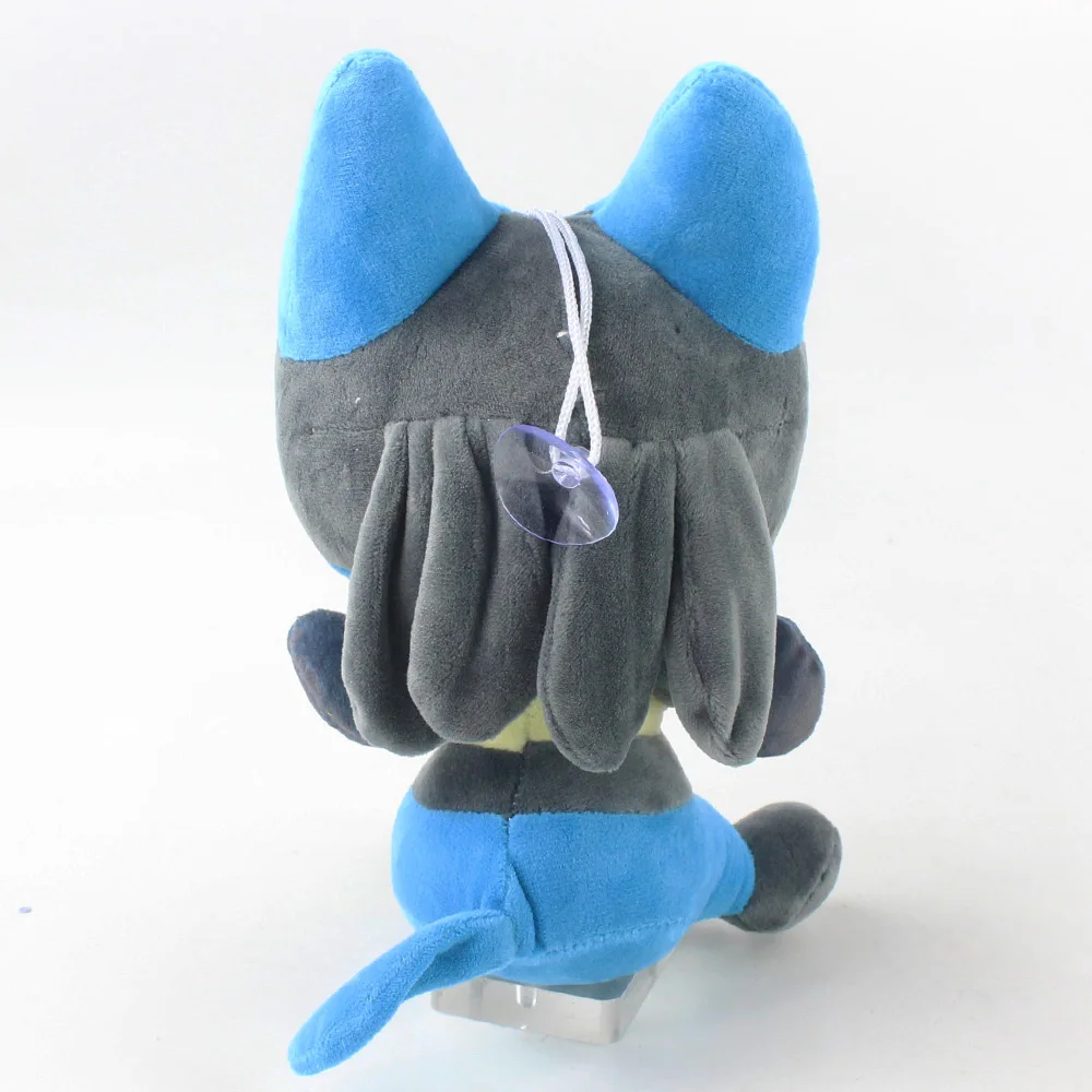 Игрушки мягкие в виде животных аниме Покемон Лукарио кукла из мультфильма