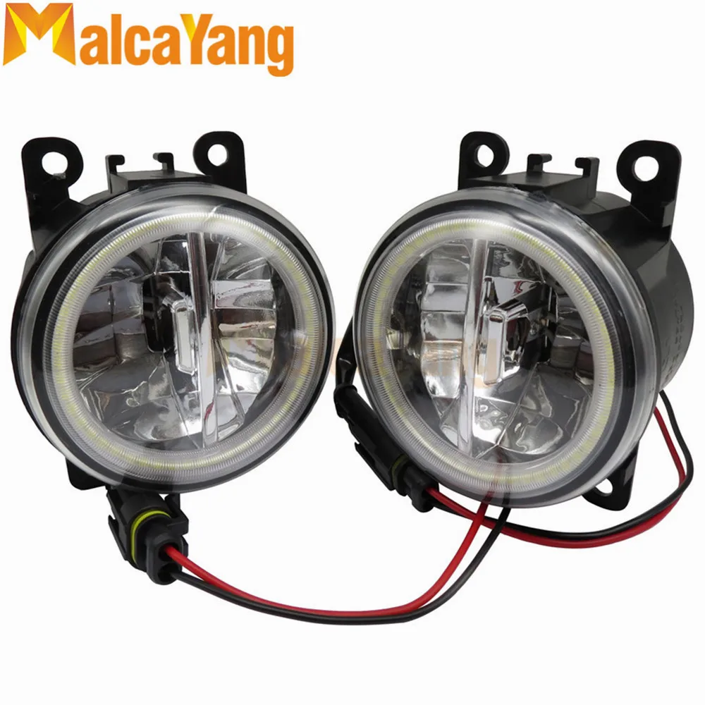 2 шт. противотуманные огни DRL LED освещение светодиодные фонари для Mitsubishi L200 OUTLANDER