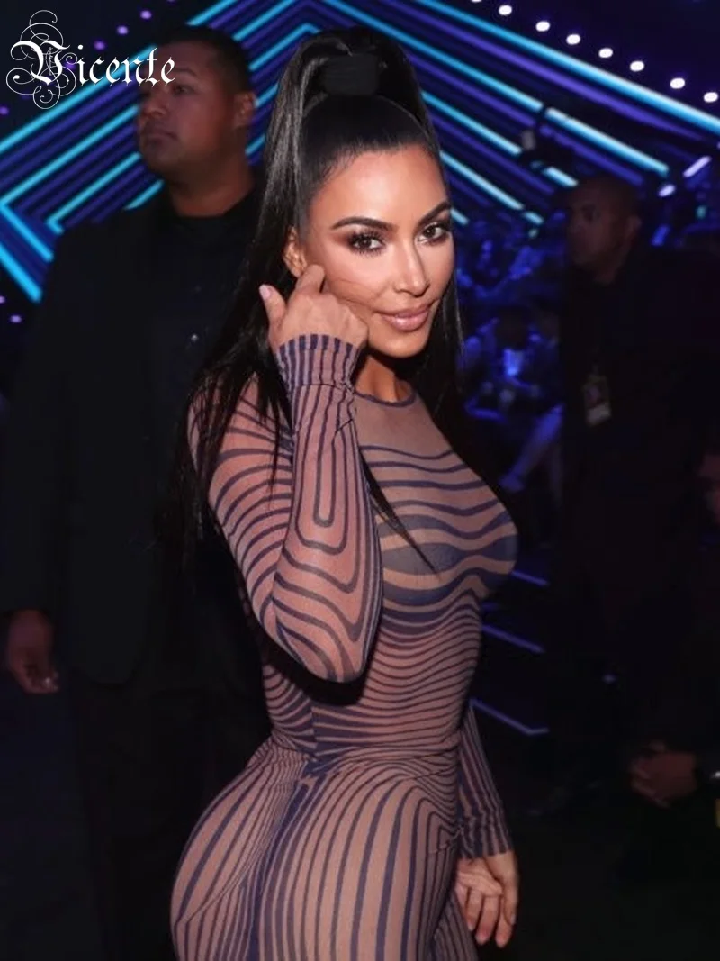 VC все бесплатная доставка горячее предложение Мода полосатый дизайн сетчатыми