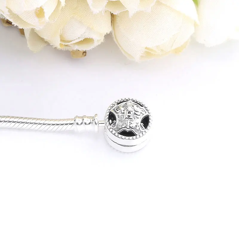 Женский браслет из серебра 100% пробы с бусинами|Гибкие и жесткие браслеты| |