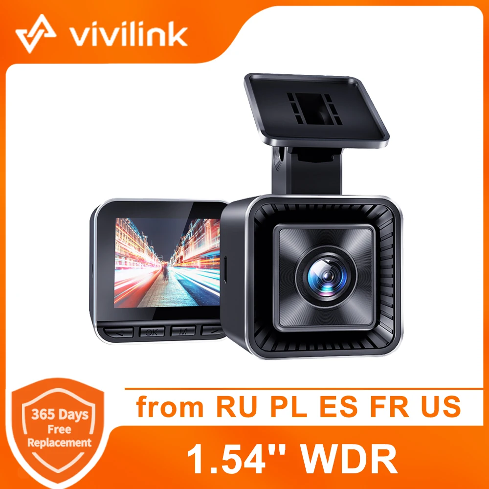 Vivilink V30 Dash cam 2K Mini Car Dvr 1 5 ''WDR (широкий динамический диапазон) DashCam петля Запись