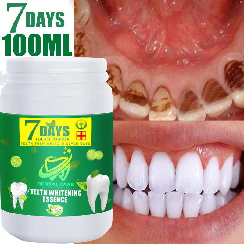 

BREYLEE Teeth Whitening Powder Remove Plaque Stains Toothpaste Fresh Breath Oral Hygiene Dentally Tools Teeth Care