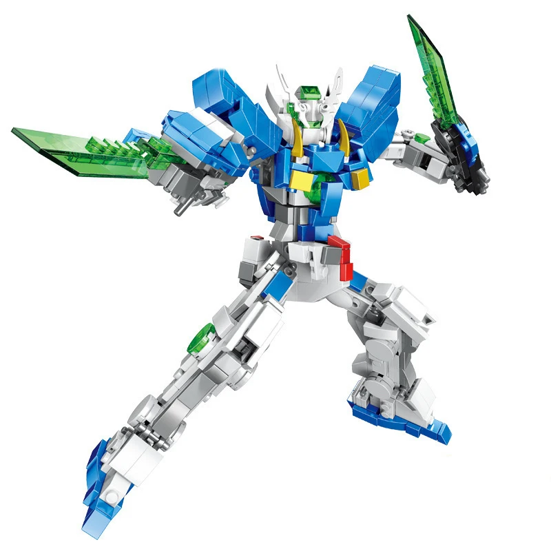 500pcs+ Robot Model Mecha Warrior Gundam Building Block Alien Educate Toys For Boys Black Friday Christmas Birthday Gifts - купить по