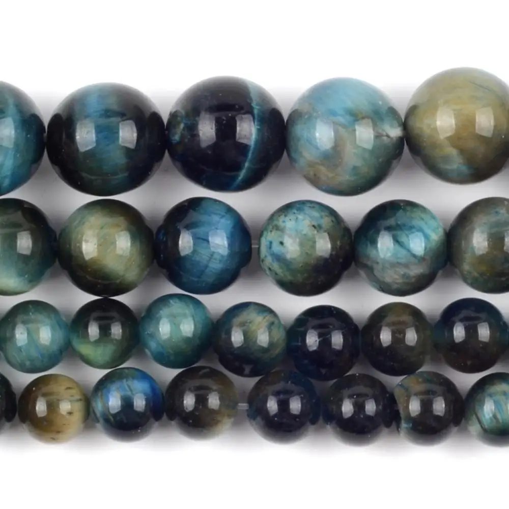 

Natural Muliticolor Tiger Eye Agates Stone Beads Round Loose Spacer Beads For Jewelry Making 6/8/10mm DIY Bracelet Necklace