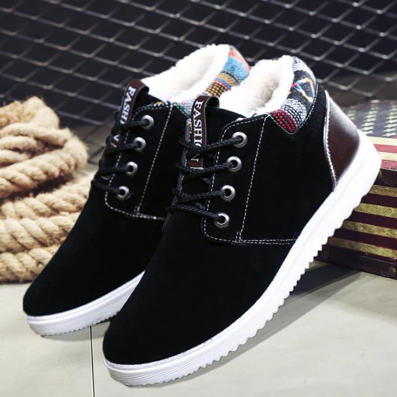 

Зимние мужские ботинки с открытым носком 2021, теплая спортивная обувь, обувь для инструментов, повседневные зимние ботинки с бархатной подкл...