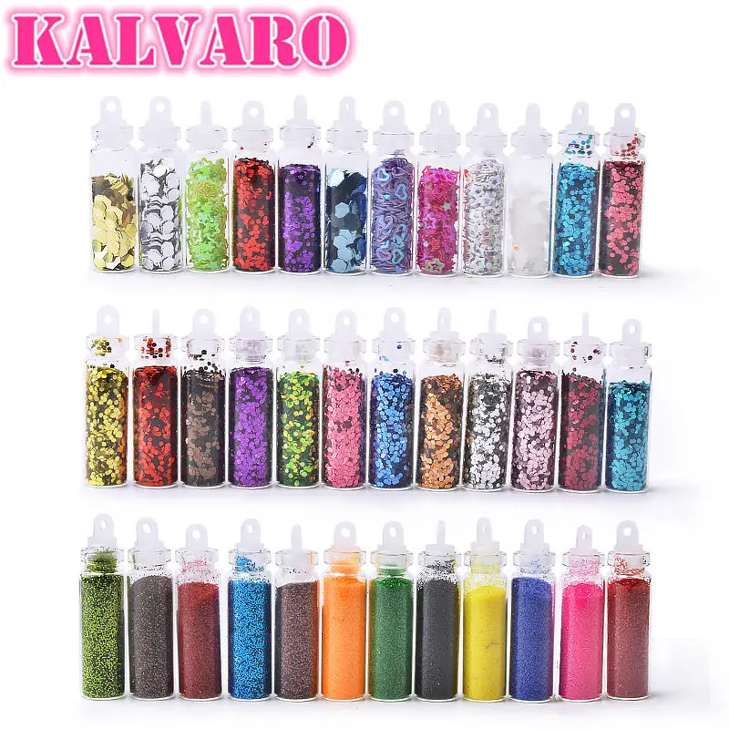 Блестки для ногтей круглой формы 12 штук|Стразы и украшения| |