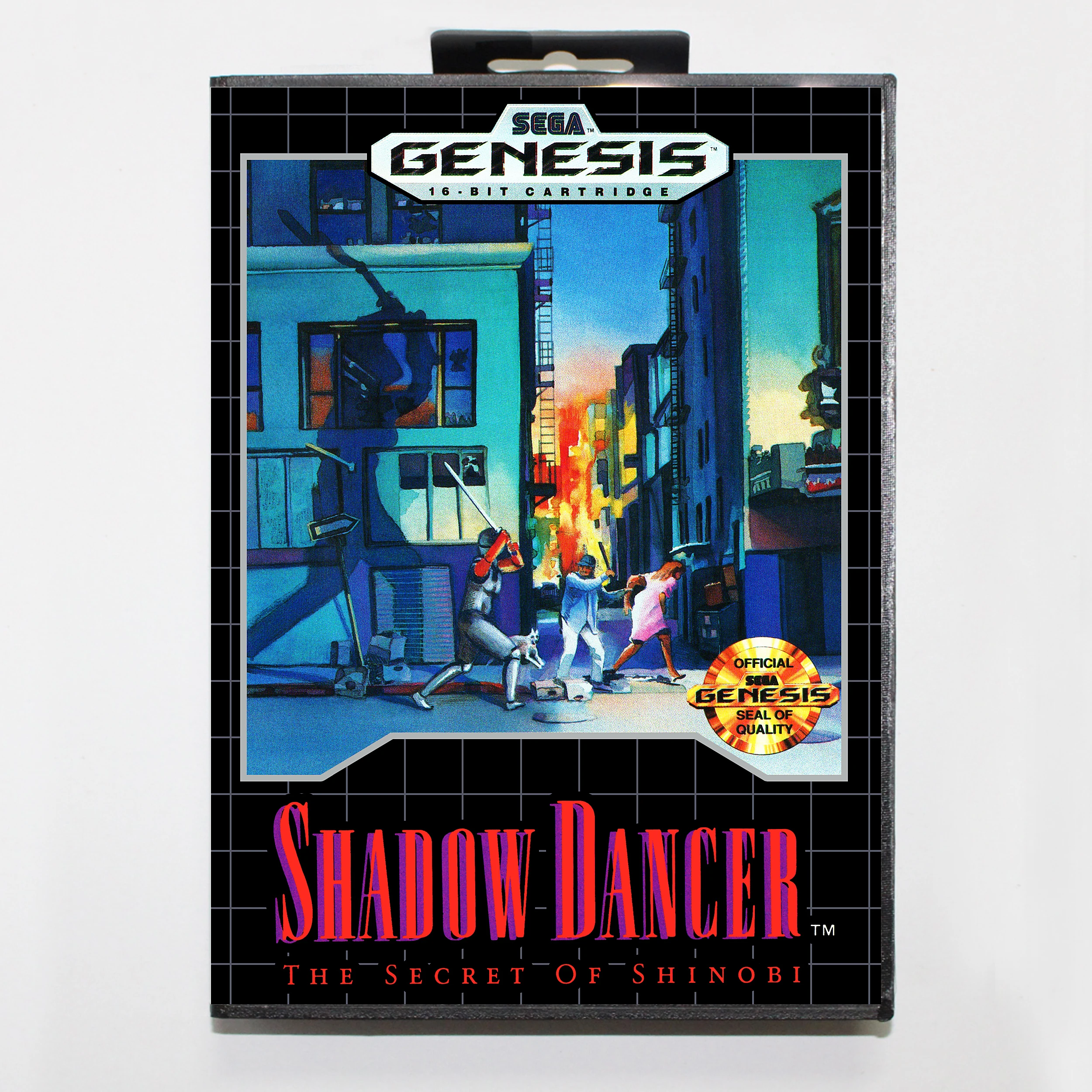 Игровая карта с секретом шиноби 16 бит для Sega Mega Drive/ Genesis в розничной упаковке |