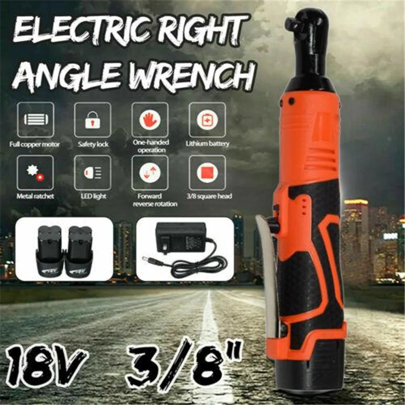 

Набор инструментов с трещоткой, 3/8 дюйма, 18 в, нм, 90 градусов