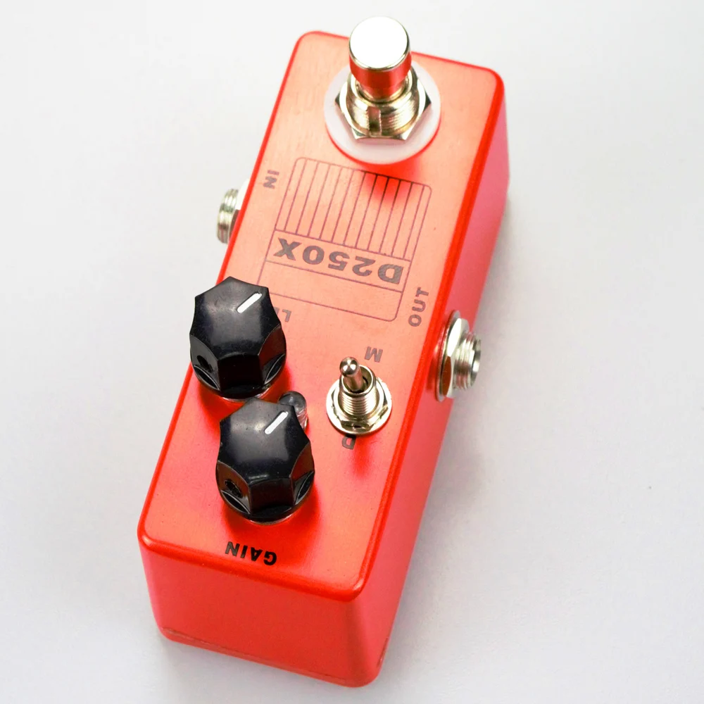 Mosky D250X предусилитель Overdrive гитарная педаль привода для звукового эффекта
