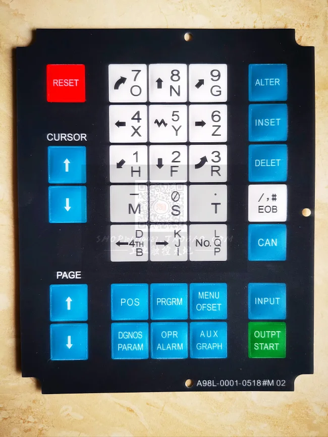 A98L 0001 0518 # T/A98L M 02 CNC HMI мембраны кнопки для клавиатуры оператор Панель|buttons buttons|button
