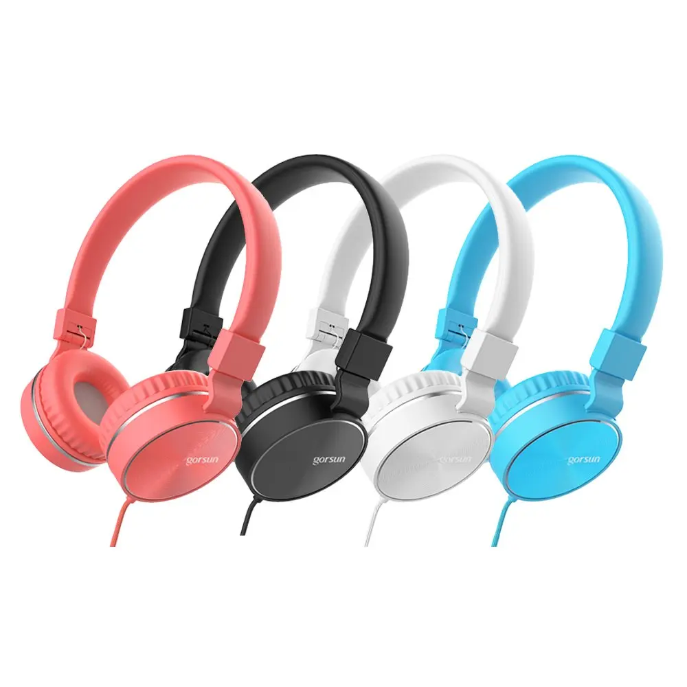 GORSUN GS 776 HIFI стерео металлические проводные наушники Складная гарнитура и