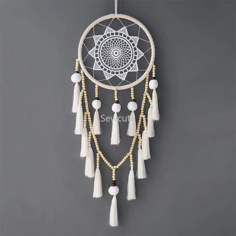 

10pcs Metal Dream Catcher Dreamcatcher Ring Macrame Craft Hoop DIY Wedding Wind Chime Hanging Decorations Accessory 35-190mm