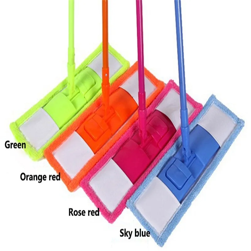 

4 Pieces of Mop Replacement Cloth, Microfiber Coral Fleece Cleaning Cloth, Household Cleaning Tools, Bathroom Accessories Set