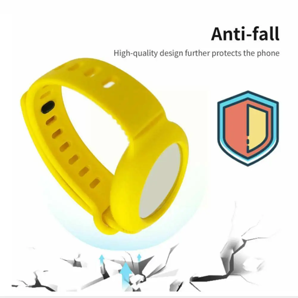 Soft Silicone Bands For Apple AirTags Strap Anti-Scratch Lightweight Skin Children Cover Soft Watch Protective Accessories V8A1