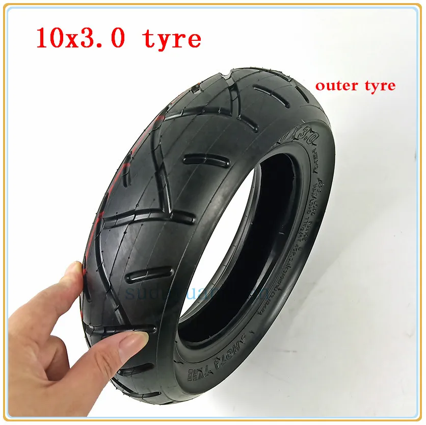 outer tyre 10x3,0 внутренняя камера колеса для KUGOO M4 PRO Электрический скутер 10 дюймов складной электрический скутер 10*3,0 шины - Цвет: outer tyre