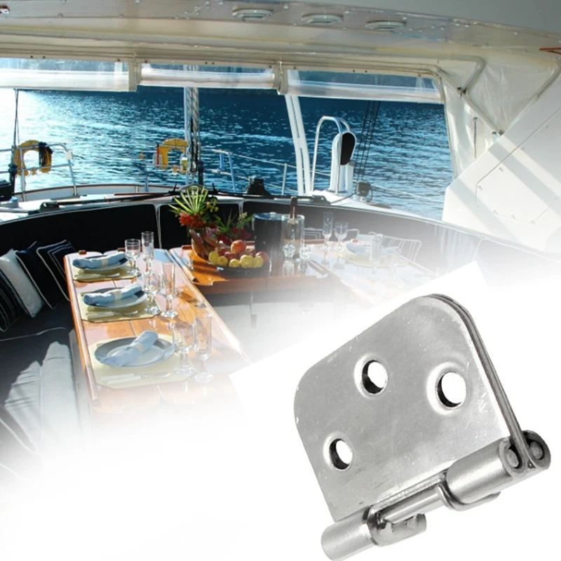 2Pcs Marine Level Hinge Grade Stainless Steel Mirror Polished for Boat Rvs Accessory | Автомобили и мотоциклы