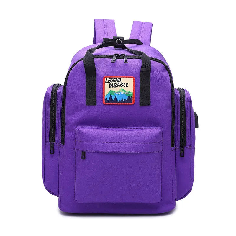 Женские школьные рюкзаки Oxford рюкзак с защитой от кражи зарядка через usb