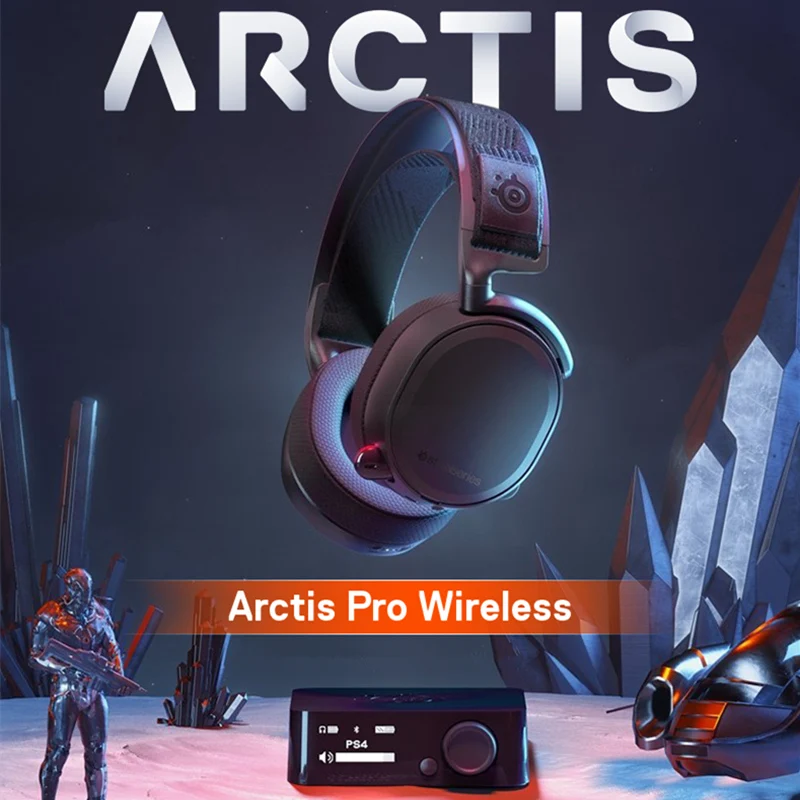 Оригинальные беспроводные Bluetooth-наушники steelрезы Arctis Pro профессиональная игровая