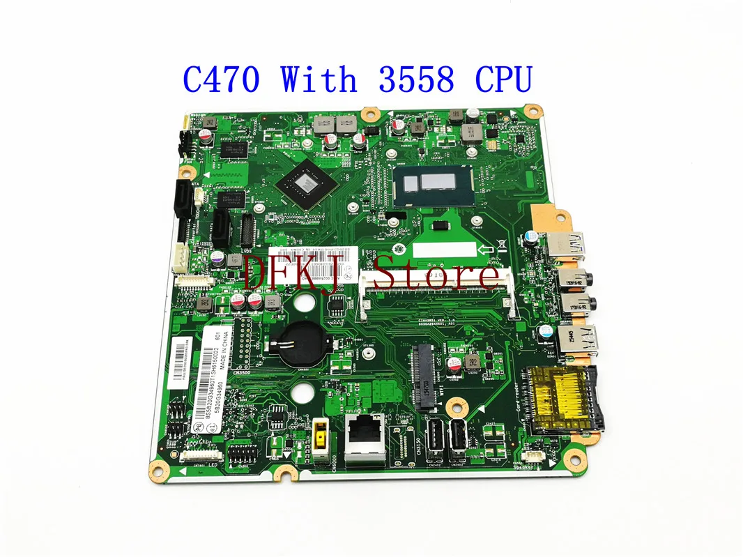 

Материнская плата 21,5 дюйма для Lenovo C470 AIO PC с процессором Celeron 3558 2G 6050A2644601 5B20G34960