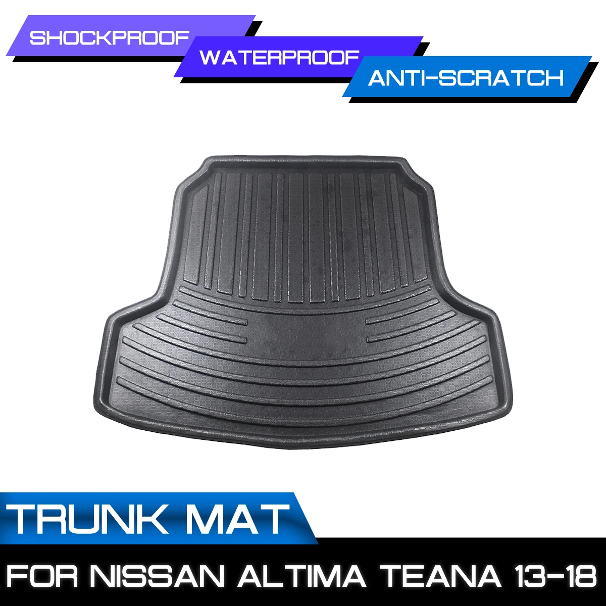 

Car Rear Trunk Boot Mat Waterproof Floor Mats Carpet Anti Mud Tray Cargo Liner For Nissan Altima Teana 2013-2018