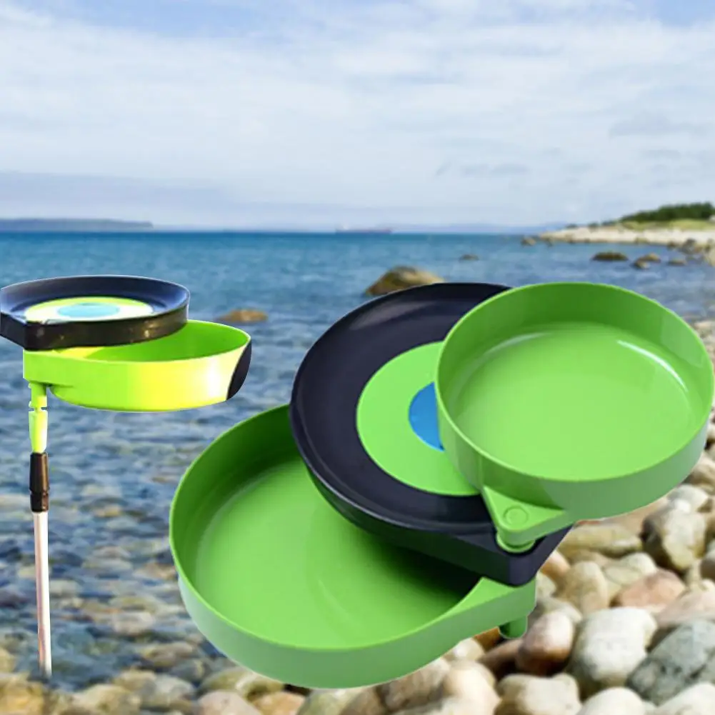 

Portable Strong Magnetic Mini Lure Three Layers Storage Boxes With Insert Pole Outdoor Fishing Tool Pull Bait Tray Accessories