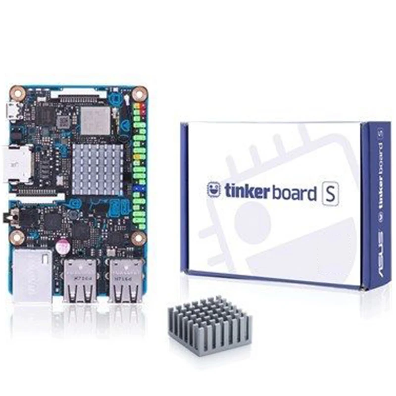 Tinker Board S Rk3288 Soc на борту 16 Гб Emmc 1 8 ГГц четырехъядерный процессор 2 Lpddr3|Материнские
