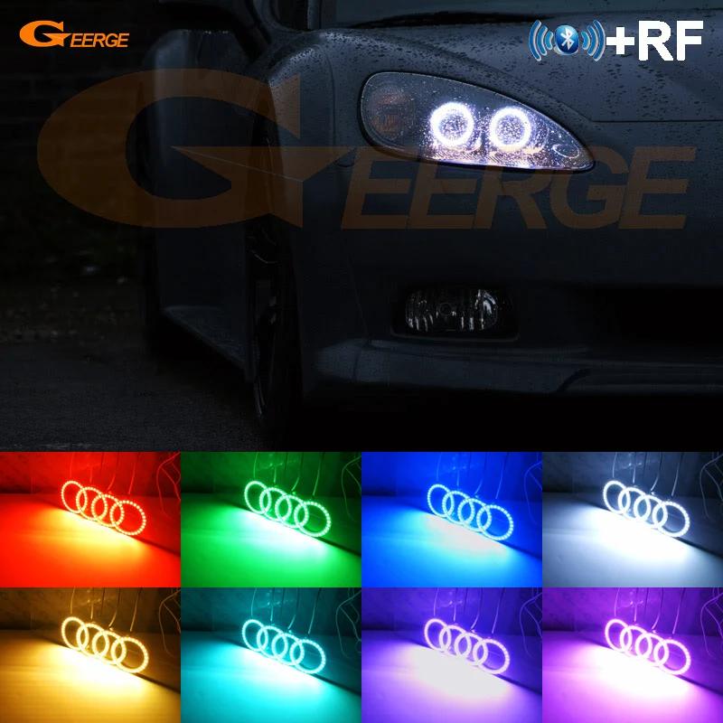 Для Chevrolet Corvette C6 2005 2013 RF remote Bluetooth APP многоцветный ультра яркий RGB светодиодный