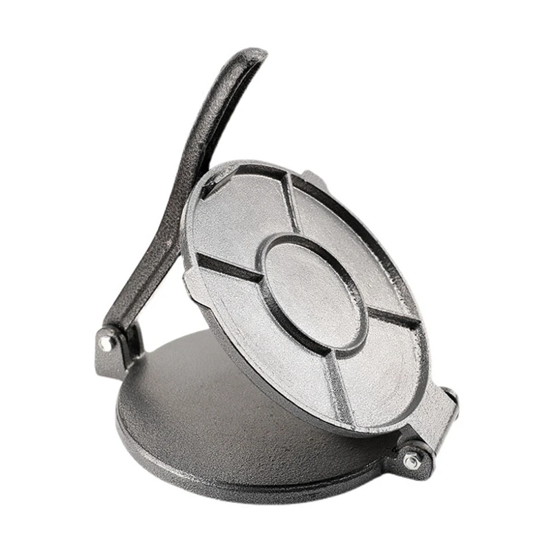 

Tortilla Press and Pataconera 7.3 Inch Cast Iron Heavy Gauge Flour Corn Tortilla Press Tortillera Tortilladora-Black