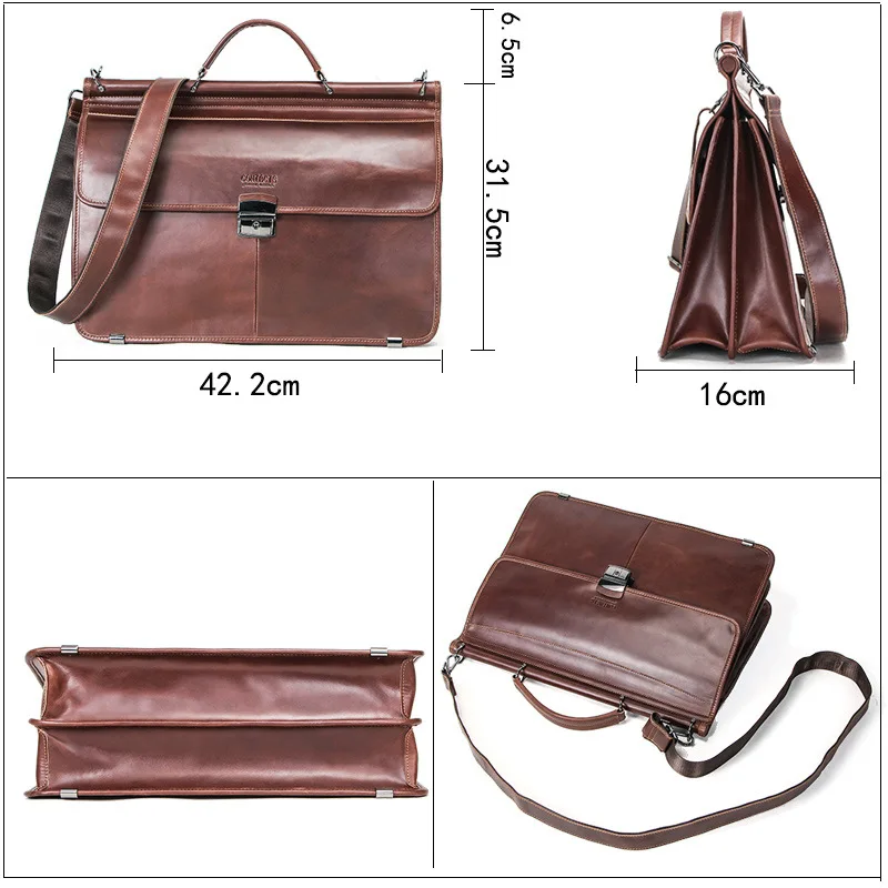 Мужской деловой портфель вместительные мужские сумки сумка для ноутбука с