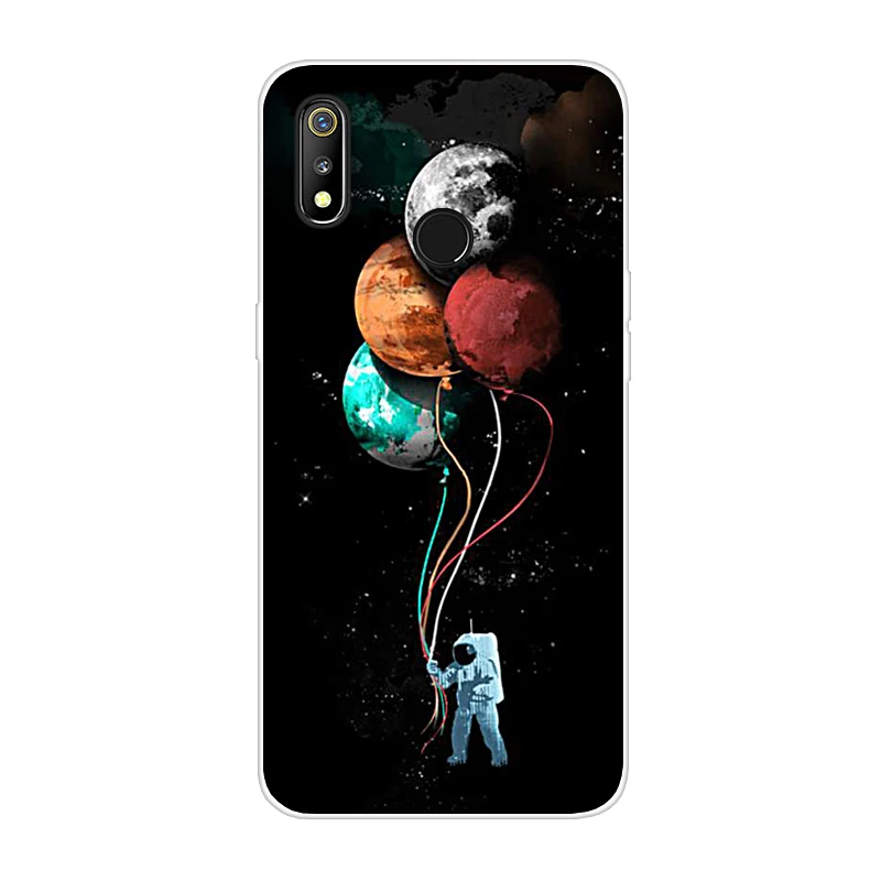 50 Мягкий чехол из ТПУ для OPPO Realme 3 Pro, Прозрачный бампер с мультяшным рисунком, задняя крышка для телефона OPPO Realme3 3Pro Realme3Pro, силиконовый чехол s - Цвет: 50