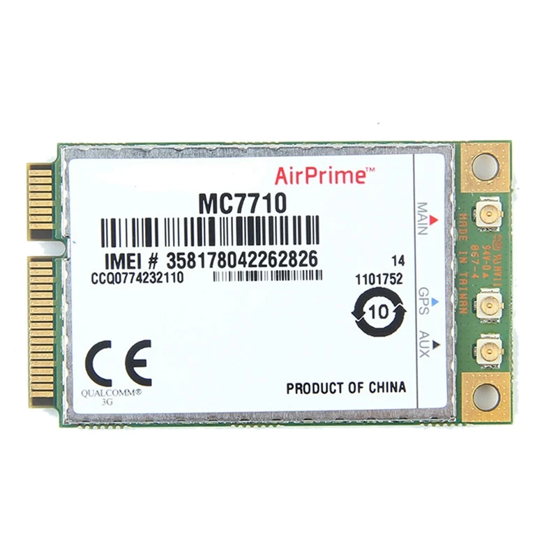 

Unlocked Wireless MC7710 4G LTE/HSPA+ 4G 3G Module WWAN Mini PCI-E Card WCDMA EDGE / GPRS /LTE 800/900/2100Mhz