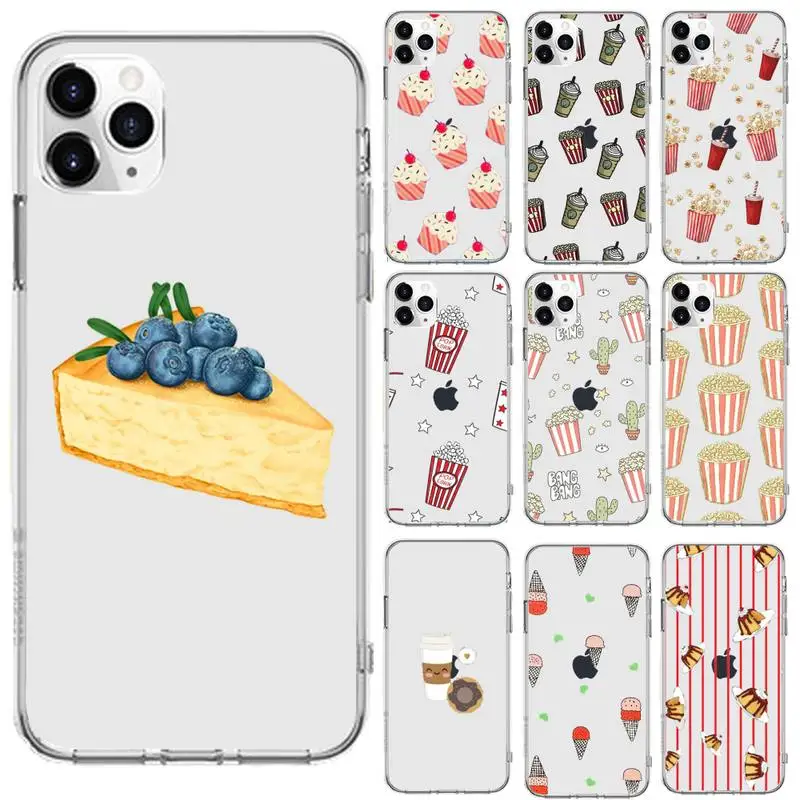 Прозрачные чехлы для телефонов iPhone 6 7 8 11 12 s mini pro X XS XR MAX Plus se|Бамперы| |