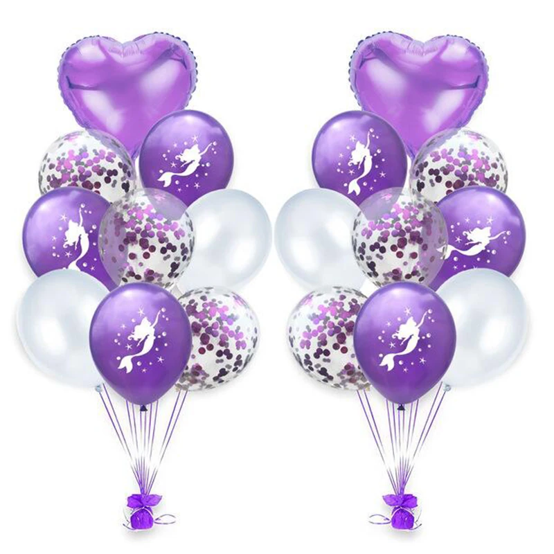 40 дюймовые фиолетовые воздушные шары из фольги в виде цифр латексные вечерние