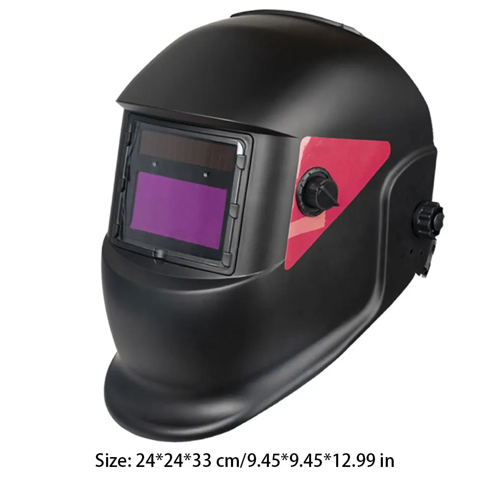 

Welding Helmet Auto Darkening Solar Powered Hood Lightweight Mig Tig Arc Welder Accessories Solar Welding Mask Welding Lens Mask