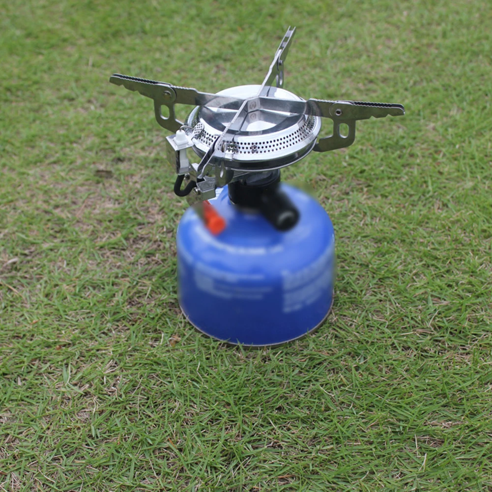 

Camping Stove Camping Equipment Portable BBQ Mini Cookware Outdoor Folding Gas Burner Furnace For Travel Hiking Camping