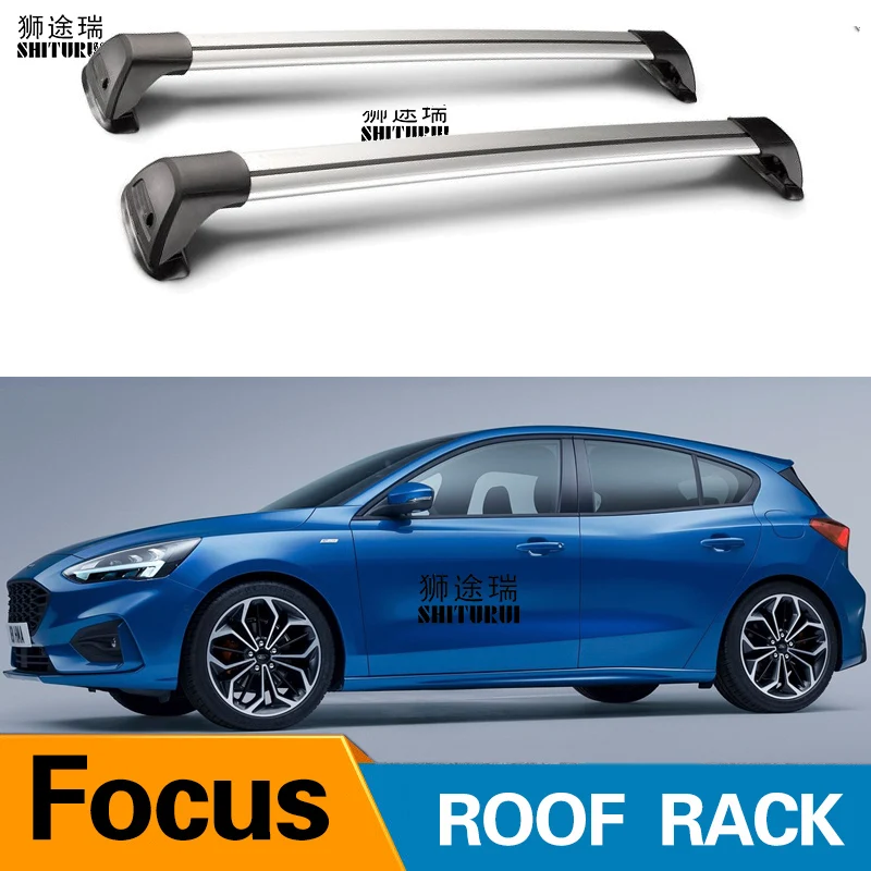 2 шт. для FORD Focus седан хэтчбек 2011 + 2017 2018 крыша бар специальный ремень из