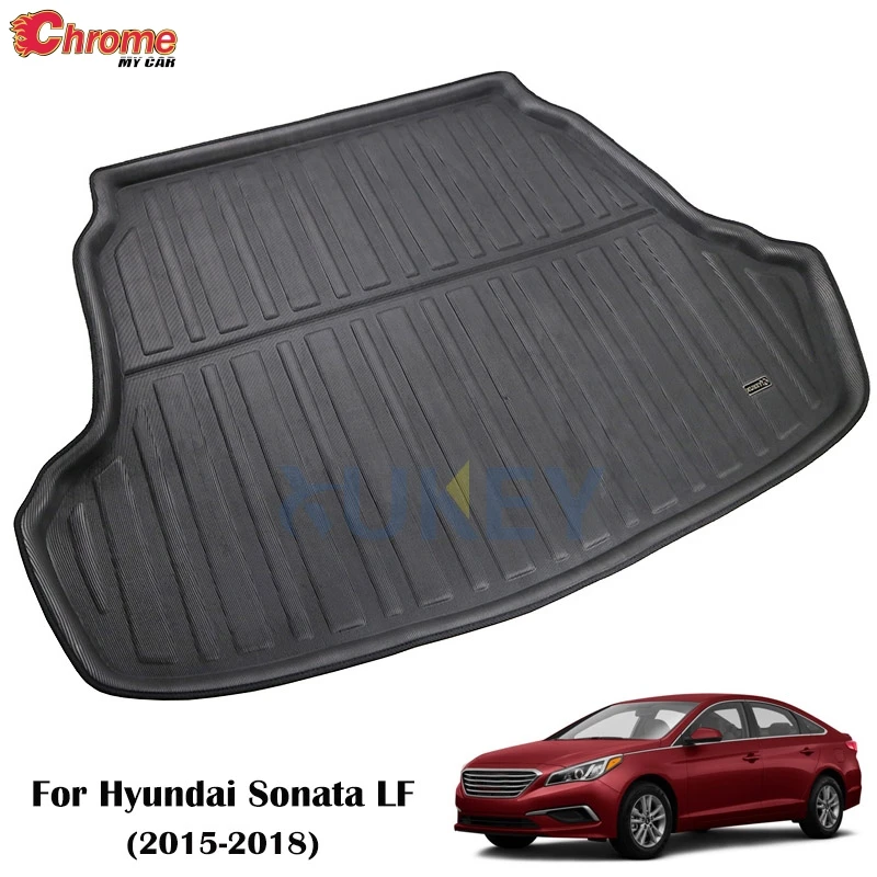 Коврик для багажника Hyundai Sonata LF 2018 2017 2016 2015 коврик поднос грузового пола грязи