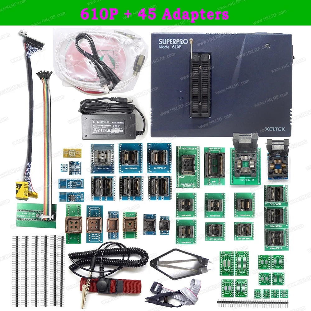 Новейшее Оригинальное высокоскоростное устройство Xeltek Superpro 610P универсальный