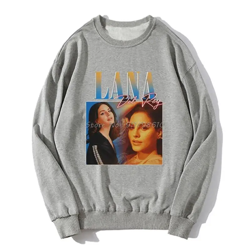 Винтажная толстовка с капюшоном Лана Дель-Рей унисекс забавные женские и мужские