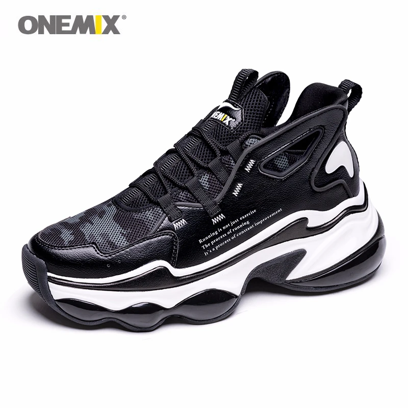 Onemix спортивная обувь для мужчин увеличивающая рост женская на платформе